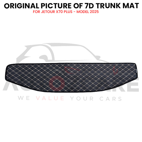 Jetour X70 Plus 7D Custom Car Trunk Mat - Model 2025