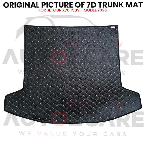Jetour X70 Plus 7D Custom Car Trunk Mat - Model 2025