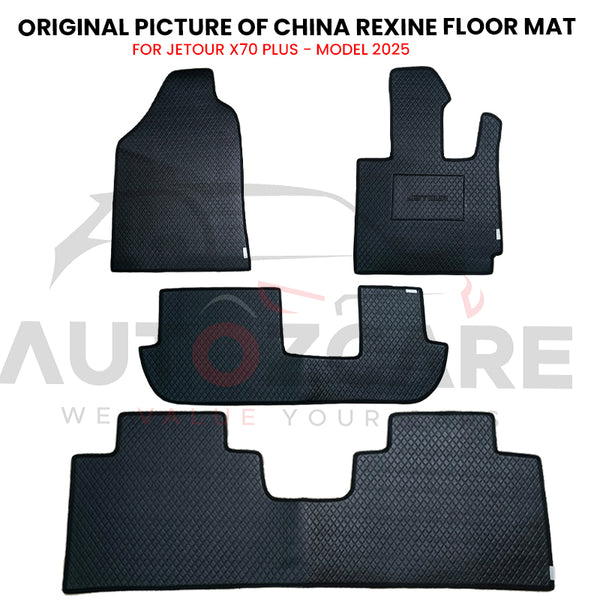 Jetour X70 Plus China Rexine Floor Mat 4PCS - Model 2025