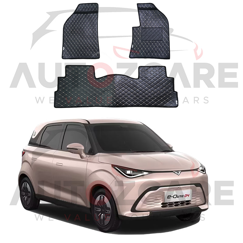 Kaiyi e-Qute 04 7D Floor Mat (Flat Style) 3PCS - Model 2026