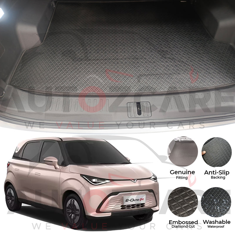 Kaiyi e-Qute 04 China Rexine Custom-Size Trunk Mat - Model 2026
