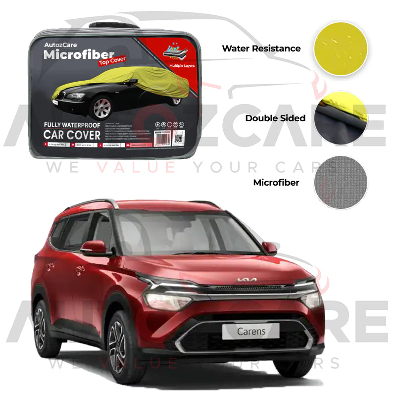 Kia Carens Microfiber Car Top Cover - 2021-2025