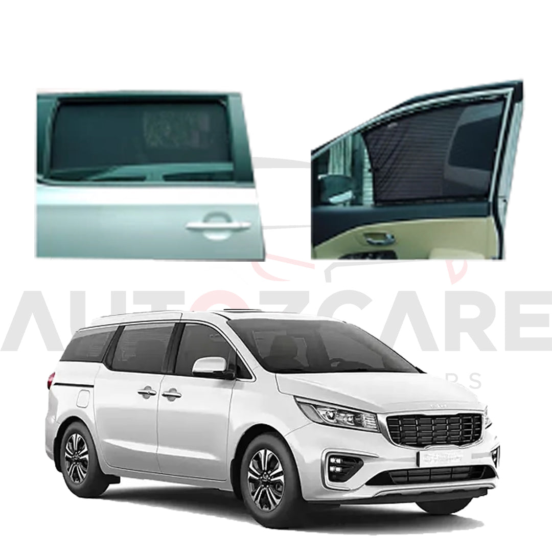 Kia Carnival 1st Customize Car Curtain | Slidable Curtain Model 2018 - 2020