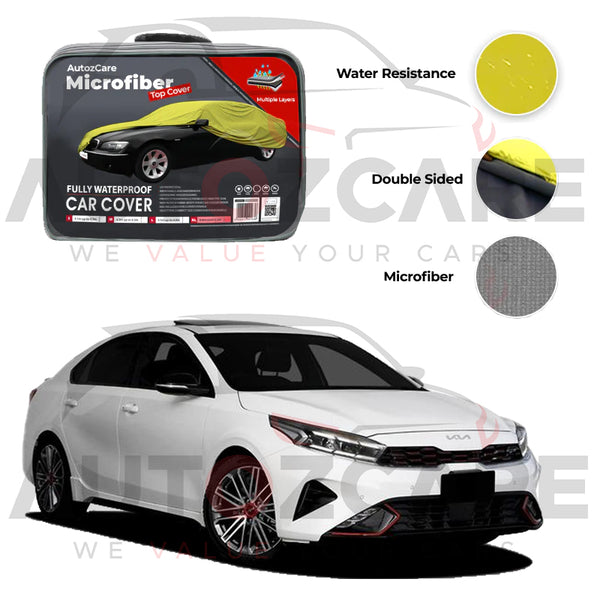 Kia Cerato Microfiber Car Top Cover - 2017-2025