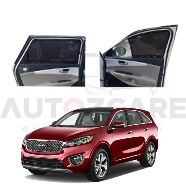 Kia Sorento 3rdCustomize Car Curtain | Slidable Curtain Model 2021 - 2024