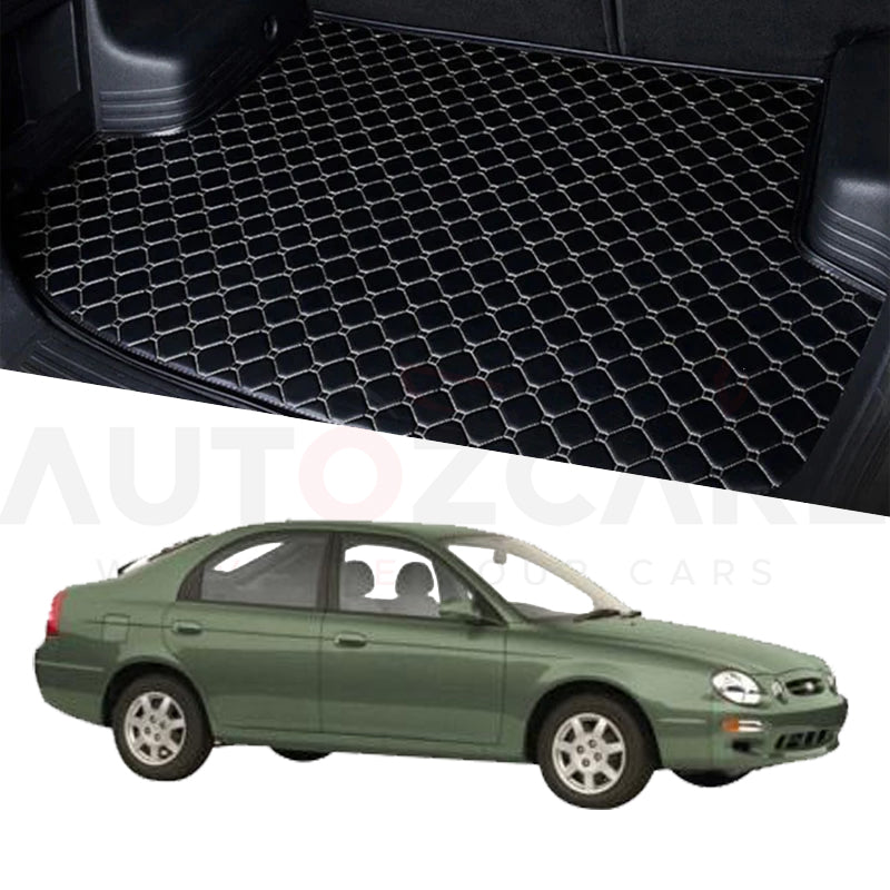 Kia Spectra 7D Custom Trunk Mat - Model 2000-2001