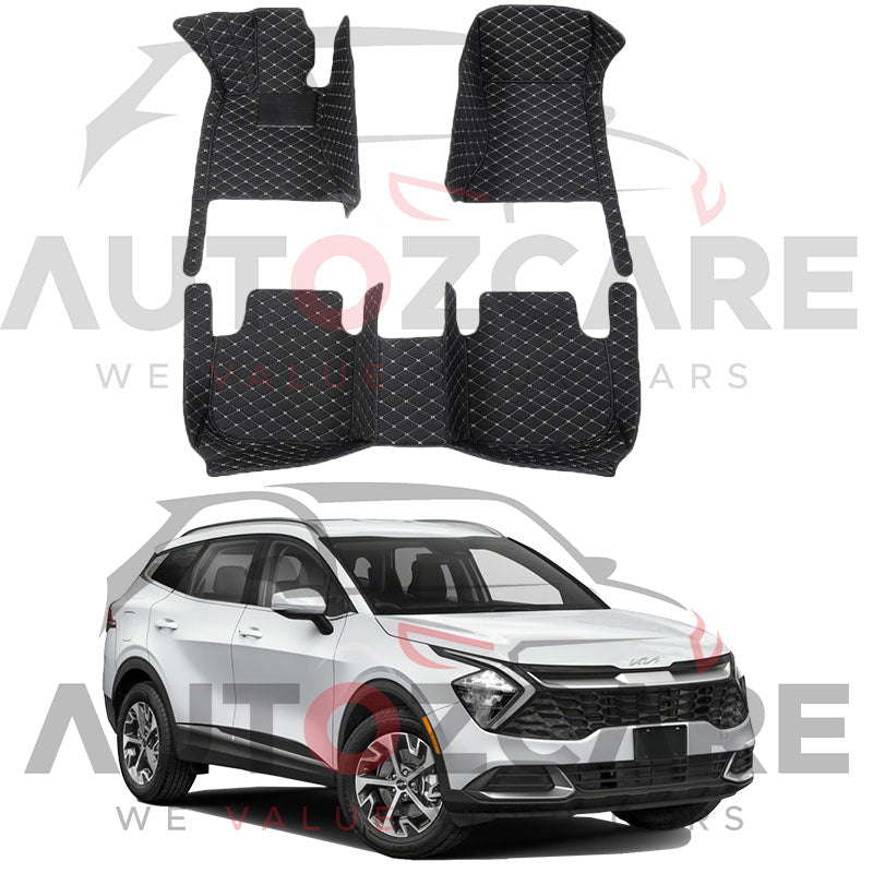 Kia Sportage 7D Floor Mat (Tray Style) 3PCS - Model 2025