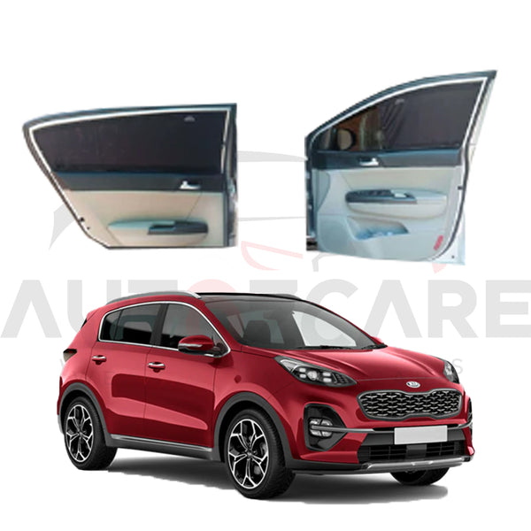 Kia Sportage 4th Customize Car Curtain | Slidable Curtain Model 2019 - 2024