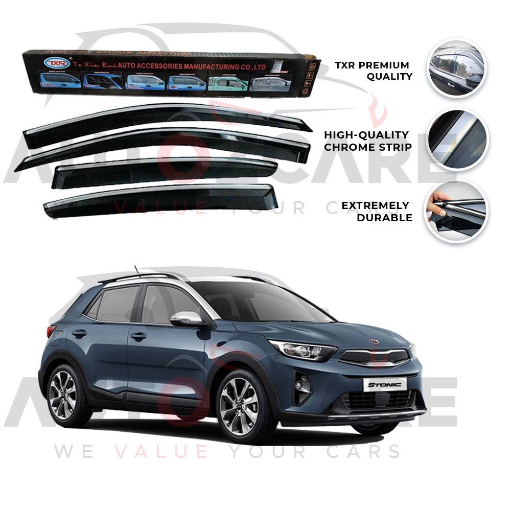 Kia Stonic TXR Air press sun visor with chrome - Model 2021-2025