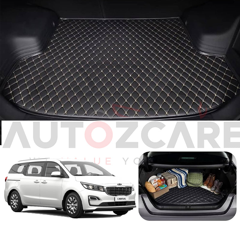 Kia Grand Carnival 7D Custom Car Trunk Mat - Model 2018-2020