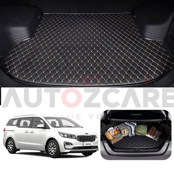 Kia Grand Carnival 7D Custom Car Trunk Mat - Model 2018-2020