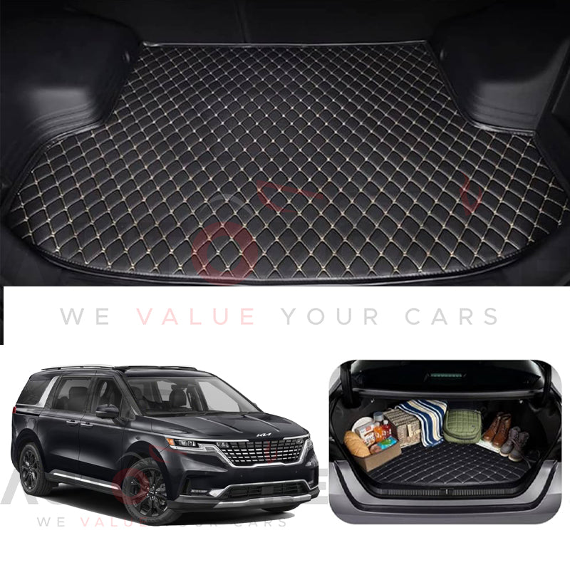 Kia Grand Carnival 7D Custom Car Trunk Mat - Model 2021-2025