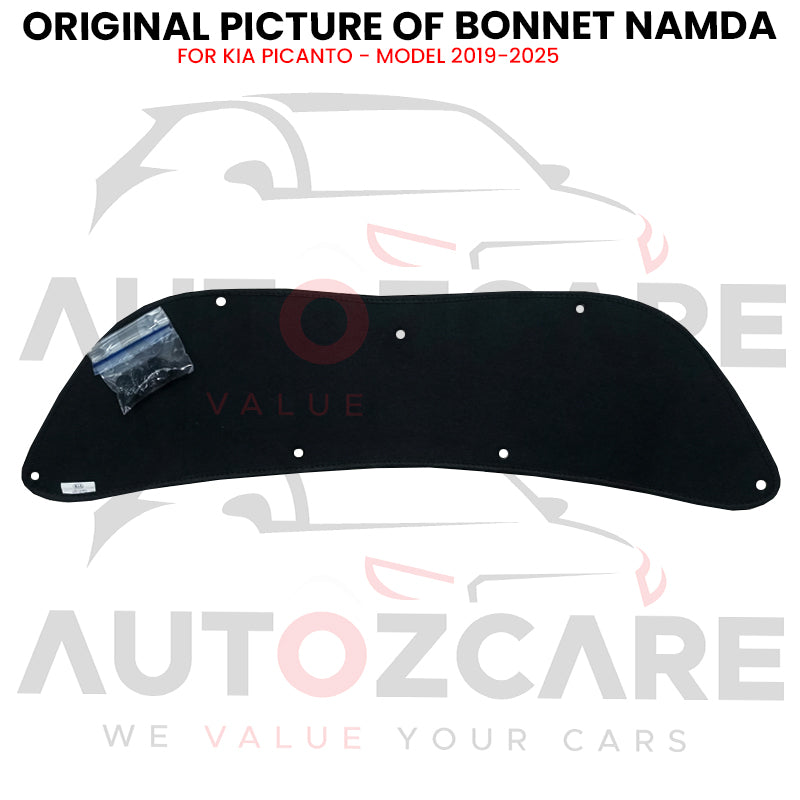 Kia Picanto Bonnet Protector/Namda - Model 2019-2025