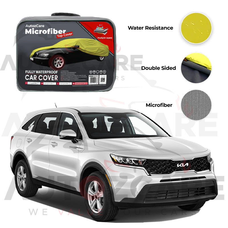 Kia Sorento Microfiber Car Top Cover - Model 2021-2024