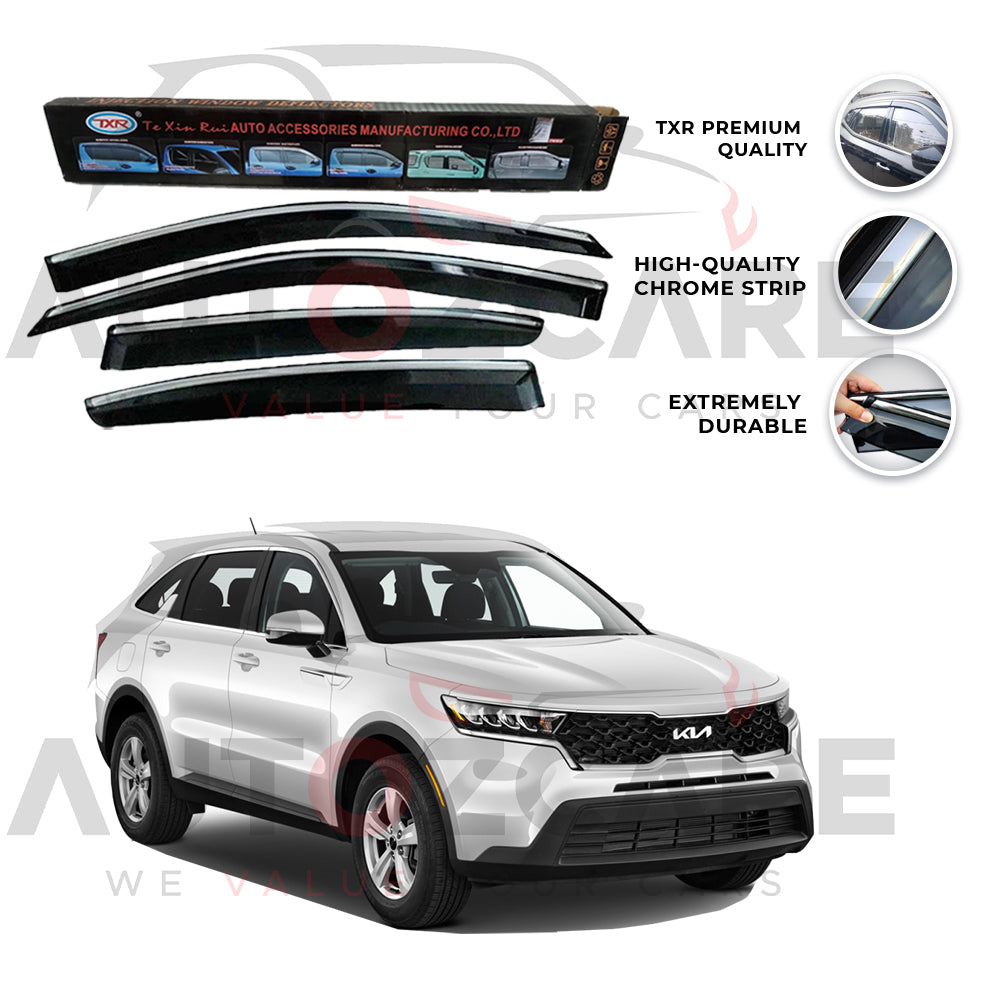 Kia Sorento TXR Air press sun visor with chrome - Model 2021-2024