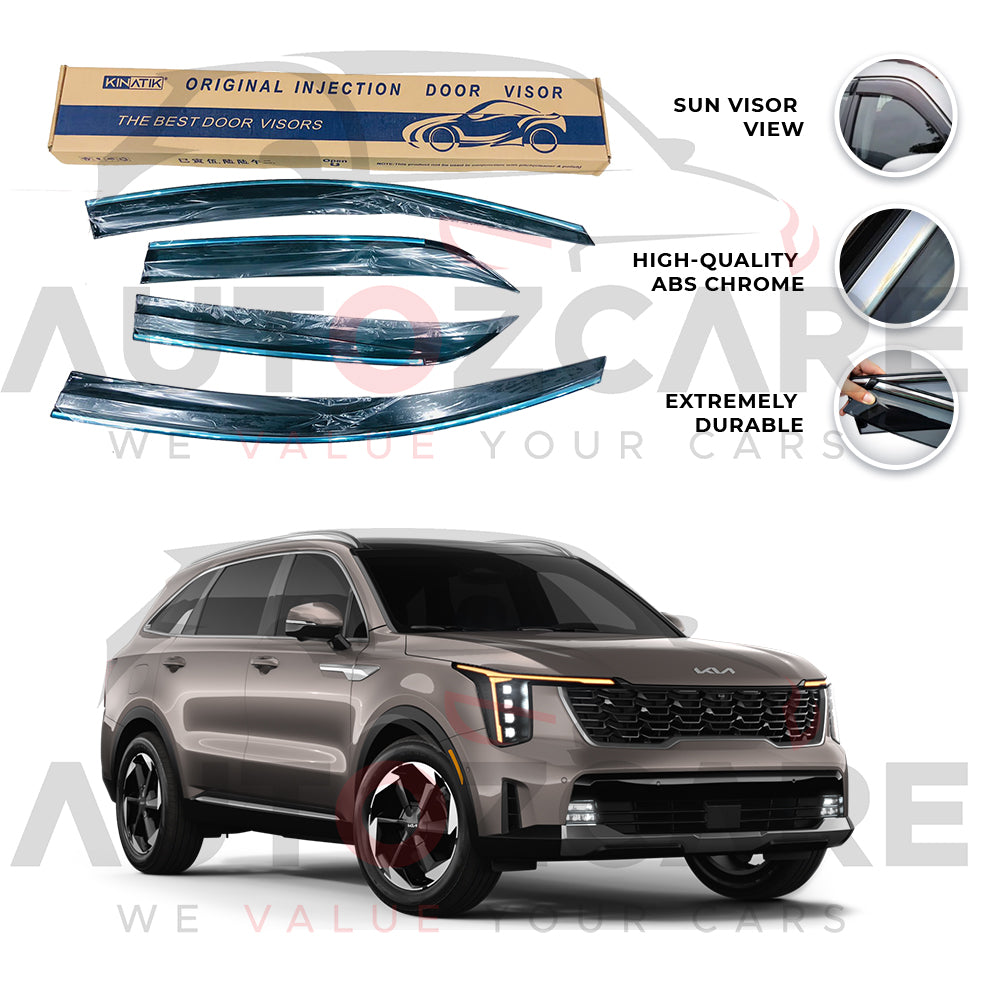 Kia Sorento Air press sun visor with chrome - Model 2025