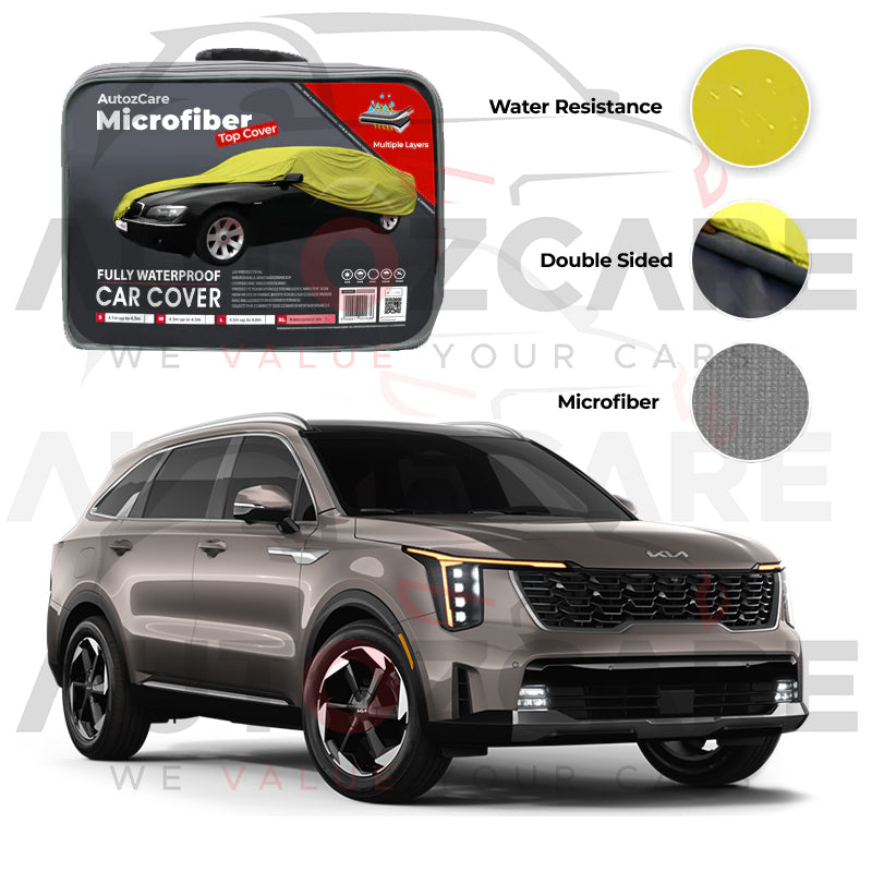 Kia Sorento Microfiber Car Top Cover - Model 2025