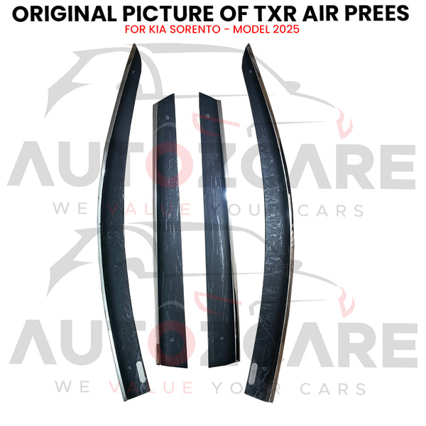 Kia Sorento TXR Air press sun visor with chrome - Model 2025