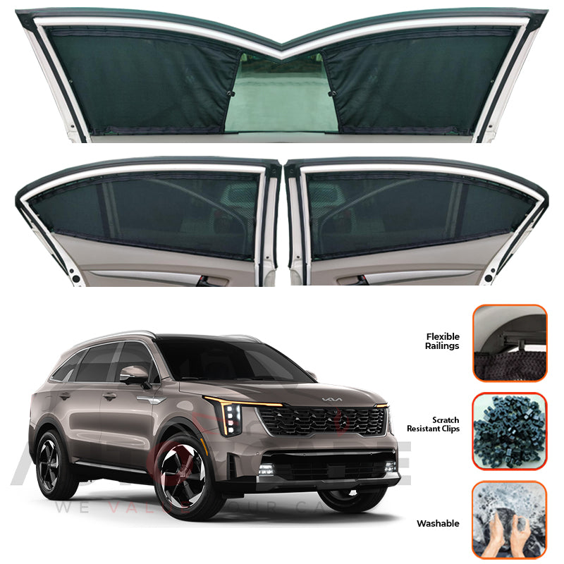 Kia Sorento Custom Car Sliding Curtains - Model 2025