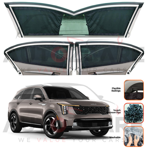 Kia Sorento Custom Car Sliding Curtains - Model 2025