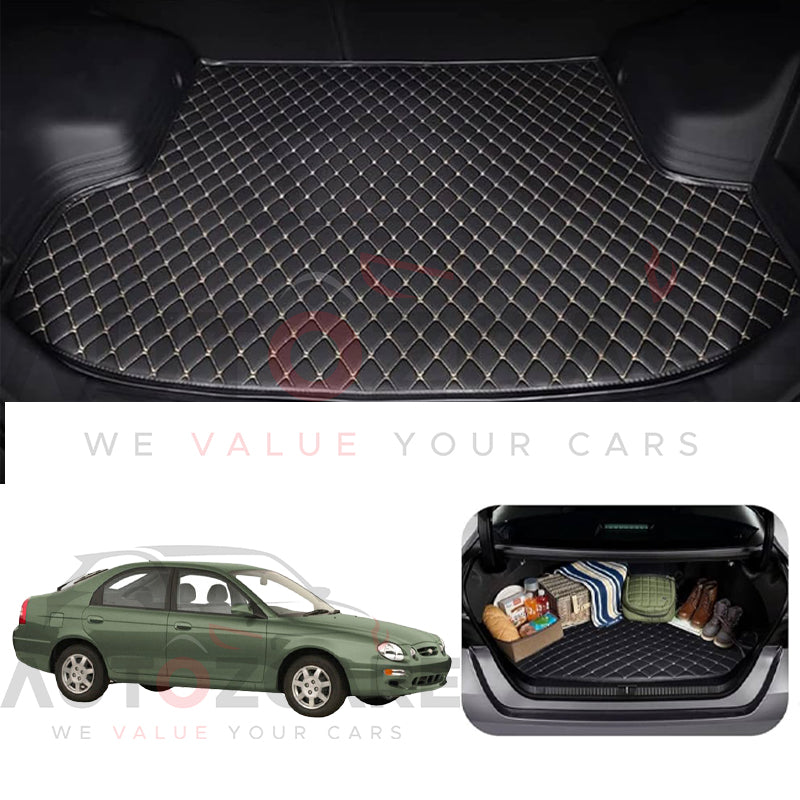 Kia Spectra 7D Custom Trunk Mat - Model 2000-2001
