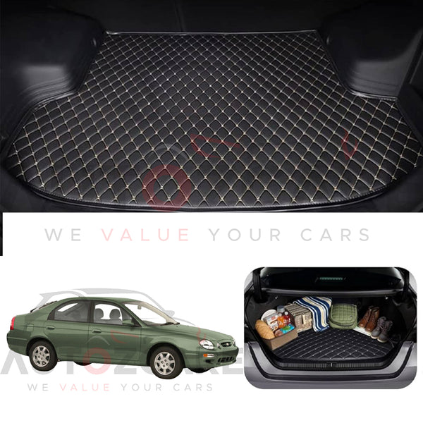 Kia Spectra 7D Custom Trunk Mat - Model 2000-2001
