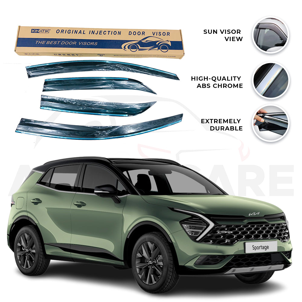 Kia Sportage Air press sun visor with chrome- Model 2019- 2024
