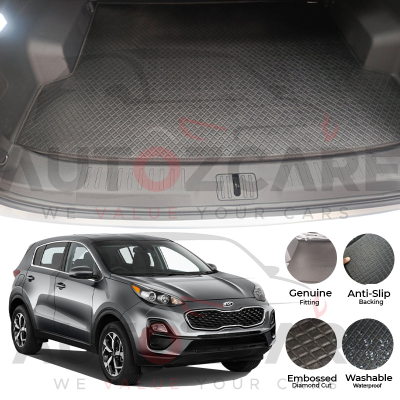 Kia Sportage China Rexine Custom-Size Trunk Mat - Model 2019-2024