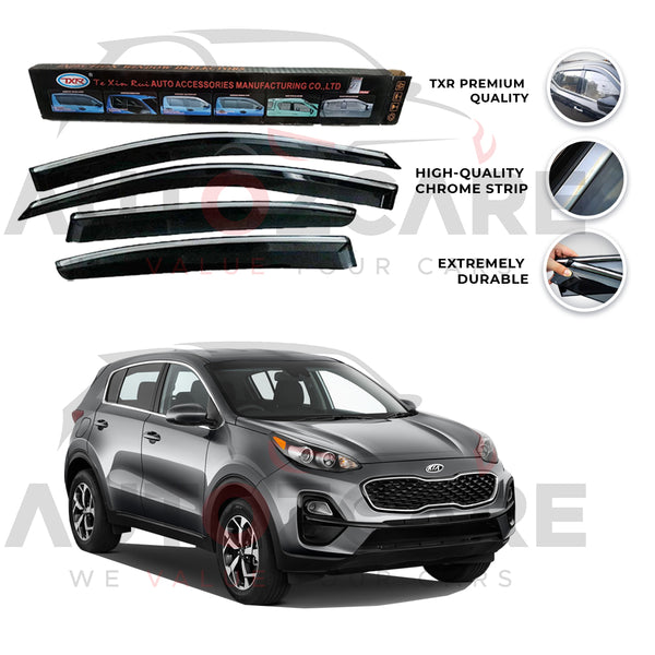 Kia Sportage TXR Air press sun visor with chrome - Model 2019- 2024