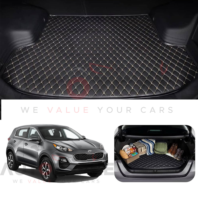 Kia Sportage 7D Custom Car Trunk Mat - Model 2019-2024