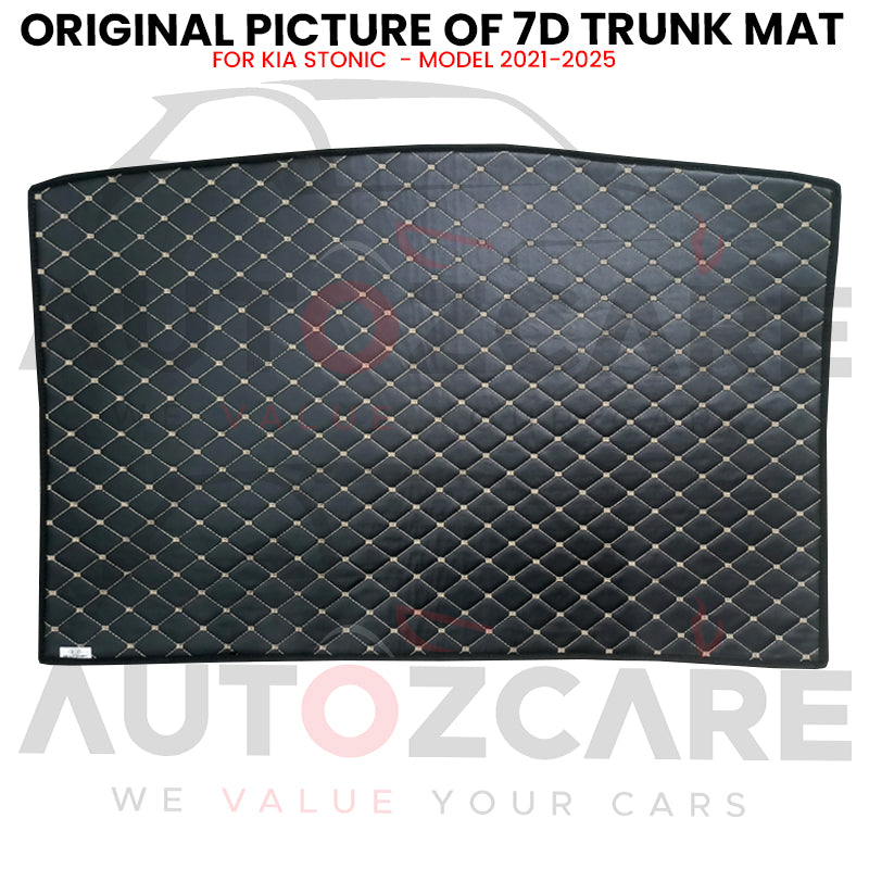 Kia Stonic 7D Custom Car Trunk Mat - Model 2021-2025