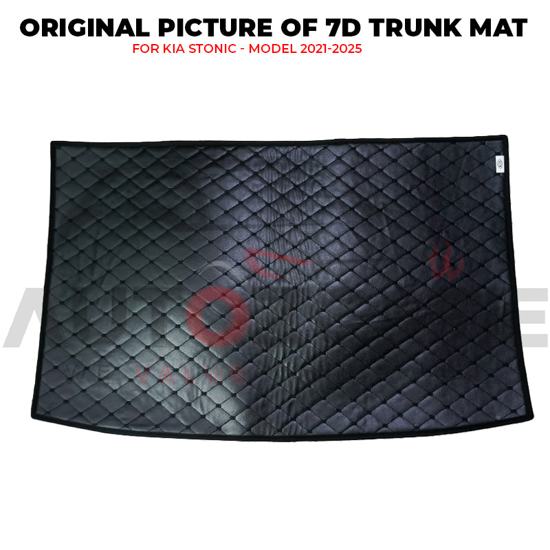 Kia Stonic 7D Custom Car Trunk Mat - Model 2021-2025
