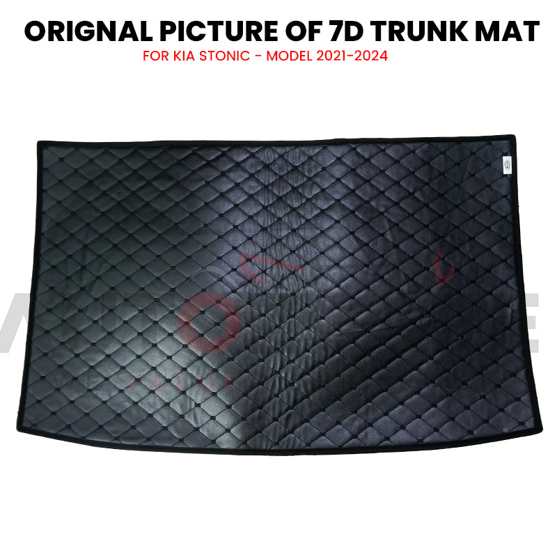 Kia Stonic 7D Custom Car Trunk Mat - Model 2021-2024