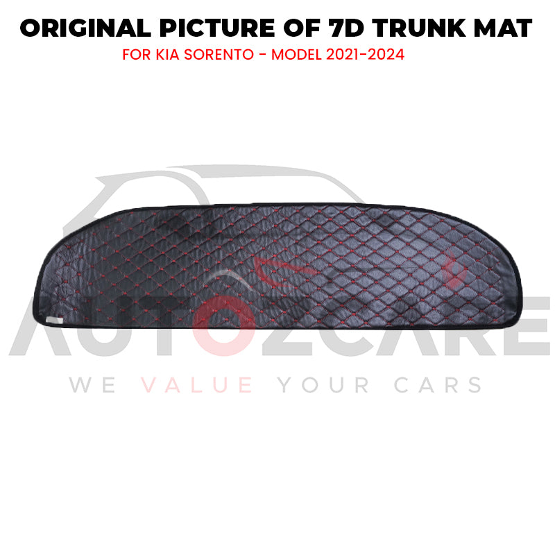 Kia Sorento 7D Custom Car Trunk Mat - Model 2021-2024