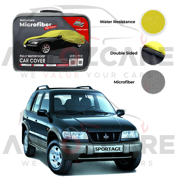 Kia sportage Microfiber Car Top Cover -  1993-2004