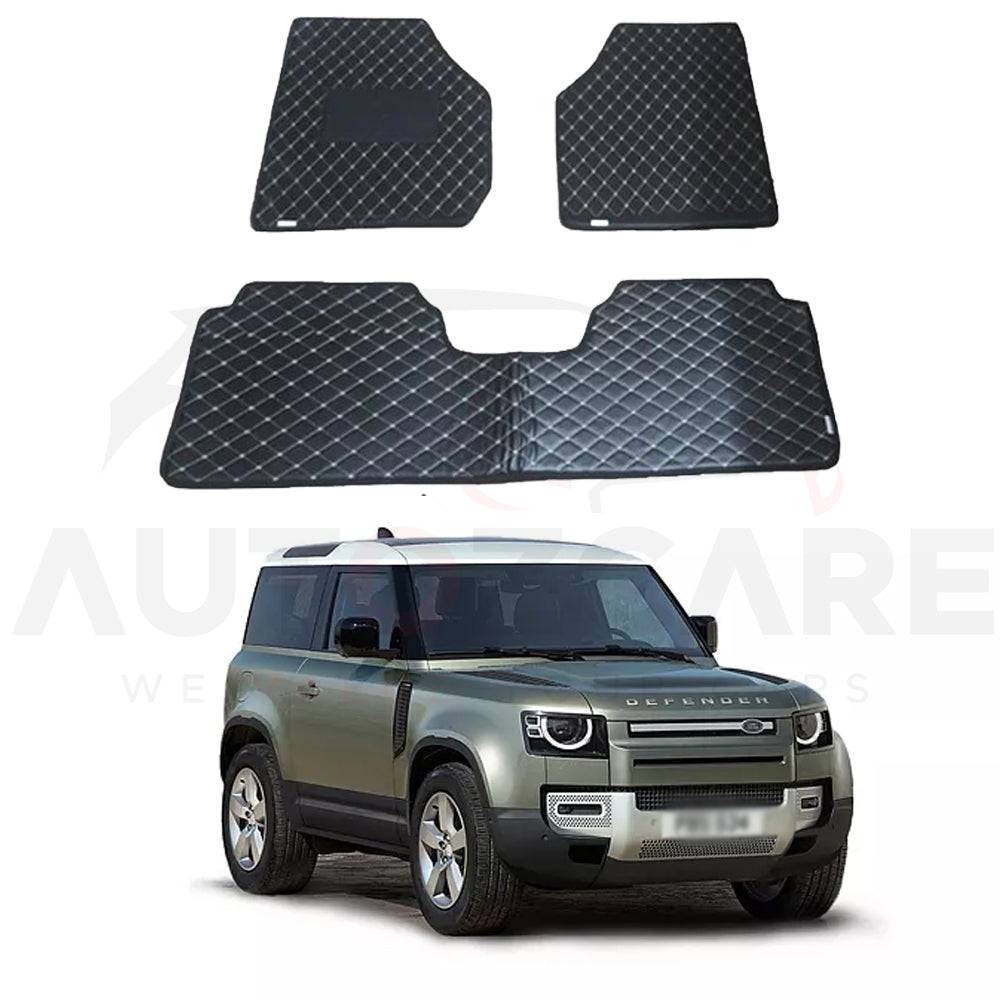 Land Rover Defender 7D Floor Mats (Flat Style)