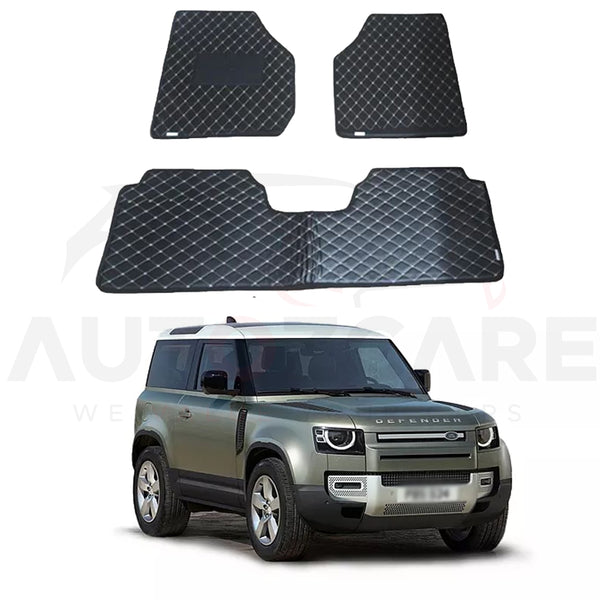 Land Rover Defender 7D Floor Mats (Flat Style)