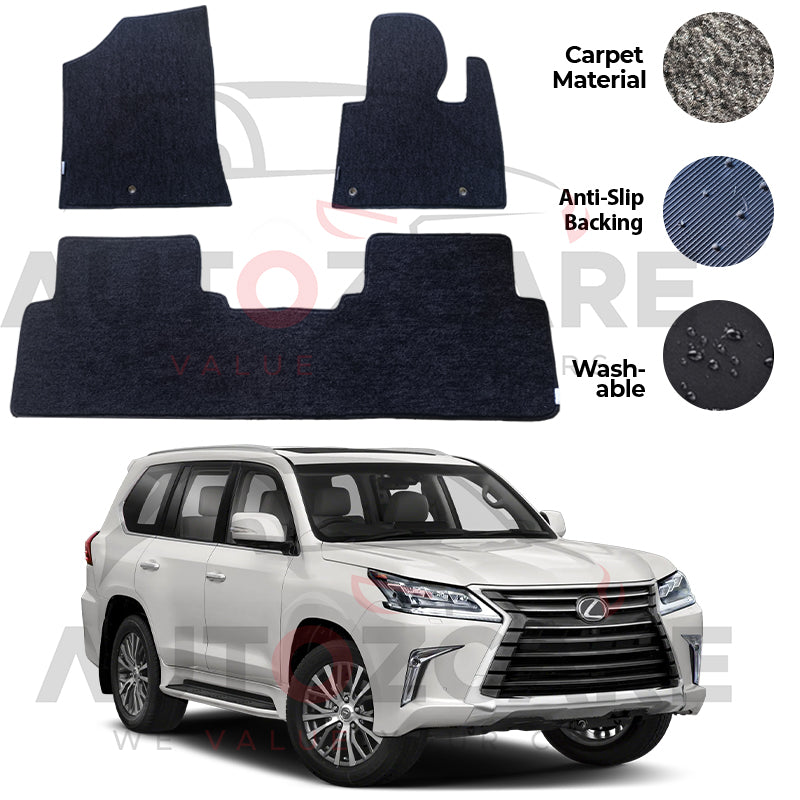 Lexus LX 570 Genuine Fitting Carpet Floor Mat - Model 2007-2021