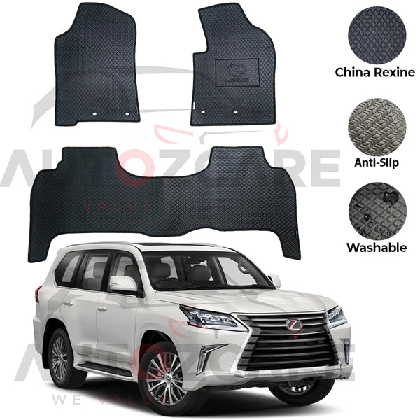 Lexus LX 570 China Rexine Floor Mat  - Model 2007-2021