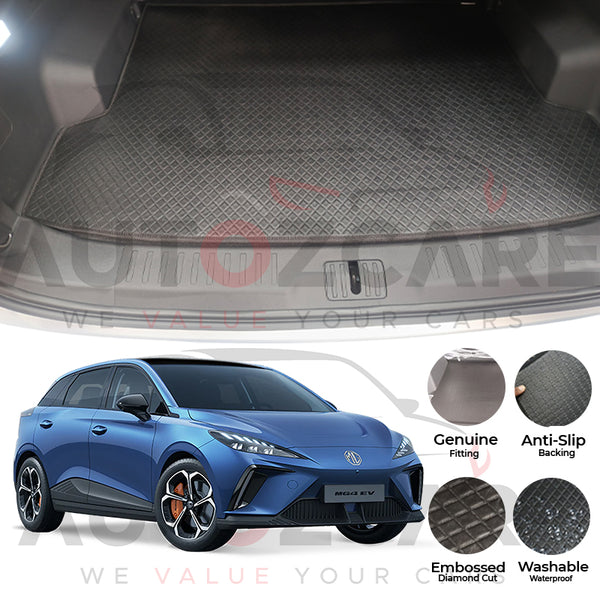 MG4 China Rexine Custom-Size Trunk Mat - Model 2026