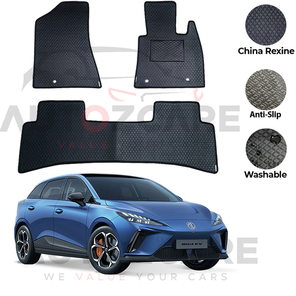 MG4 China Rexine Floor Mat 3PCS - Model 2026