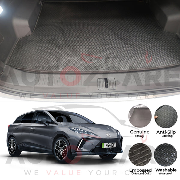 MG4 China Rexine Custom-Size Trunk Mat - Model 2023-2025