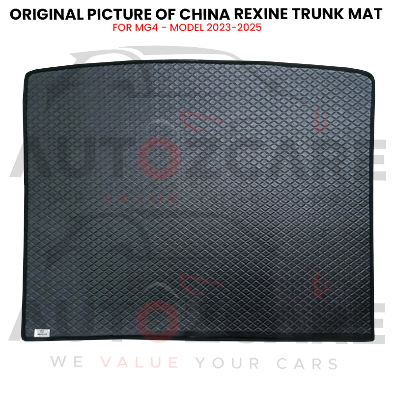 MG4 China Rexine Custom-Size Trunk Mat - Model 2023-2025