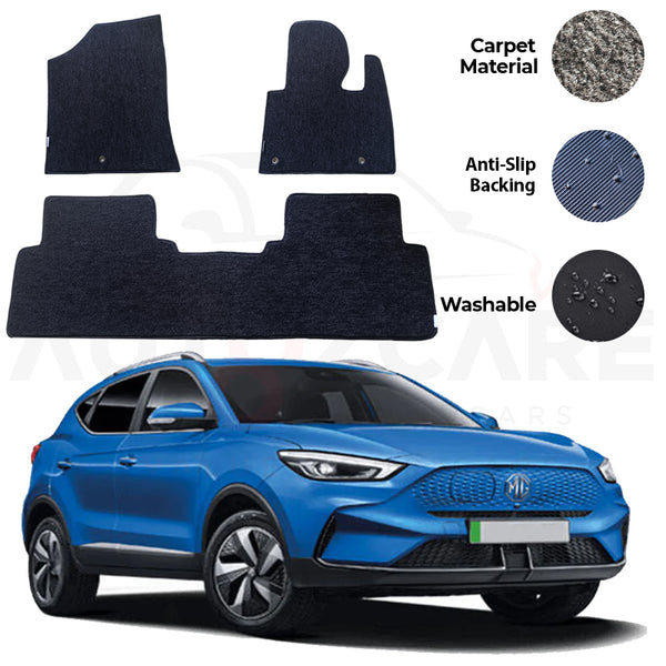 MG EV Fitting Carpet Floor Mat 3PCS - Model