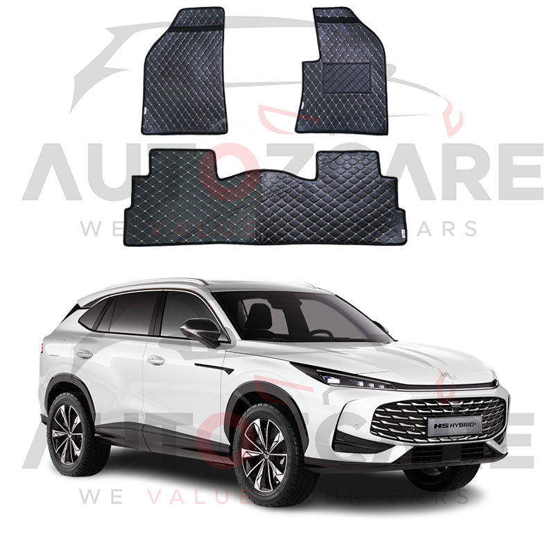 MG HS Hybrid 7D Floor Mat ( Flat Style ) 3PCS - Model 2026