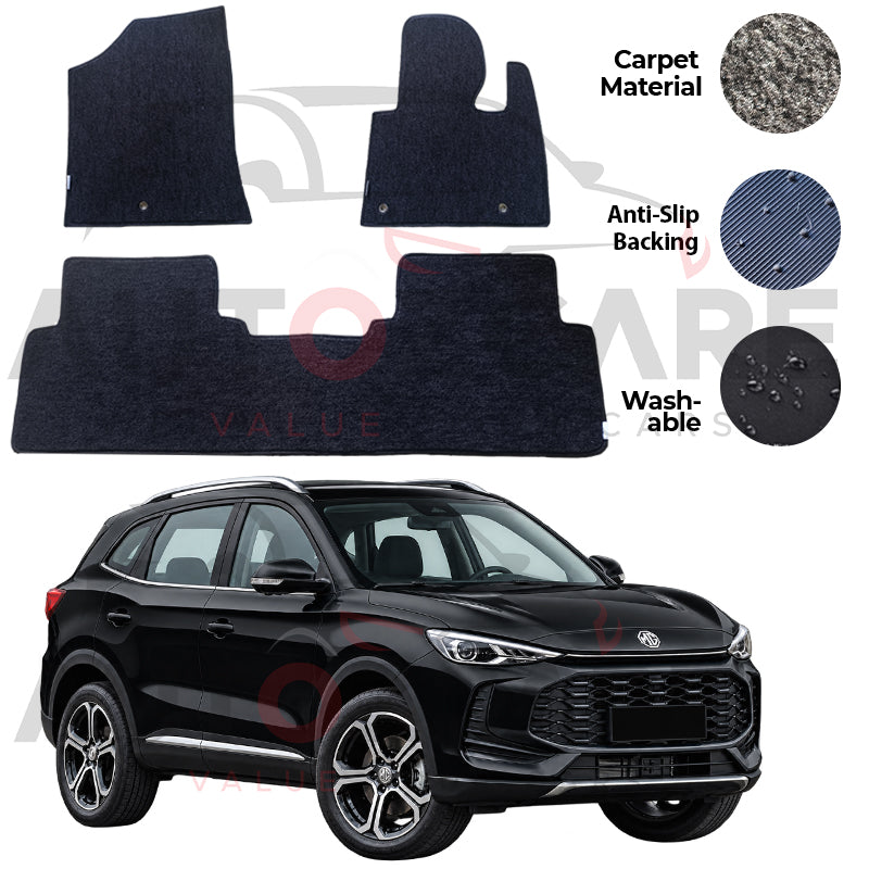 MG ZS Genuine Fitting Carpet Floor Mat 3PCS - Model 2026