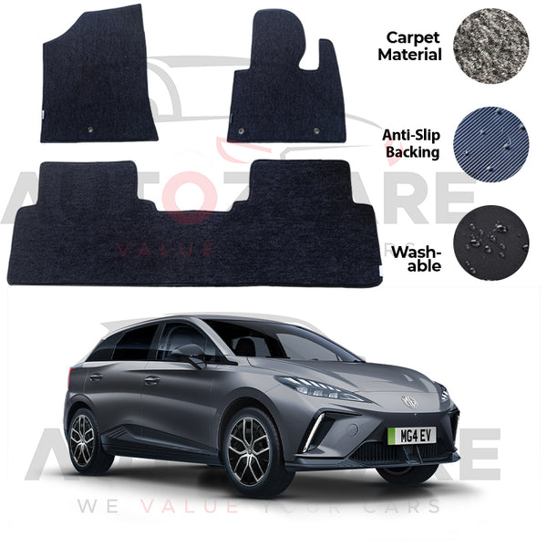 MG 4 Genuine Fitting Carpet Floor Mat 3PCS - Model 2023-2025