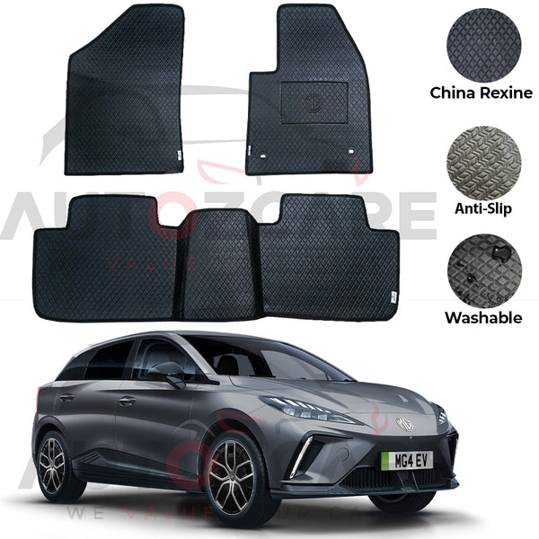 MG 4 China Rexine Floor Mat 3PCS - Model 2023-2025