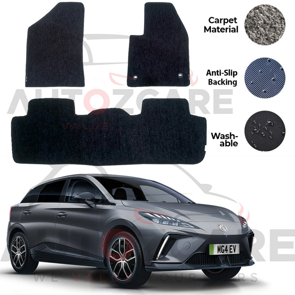 MG 4 Genuine Fitting Carpet Floor Mat 3PCS - Model 2023-2025