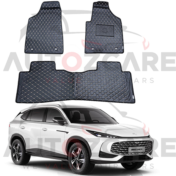MG HS 7D Floor Mat ( Flat Style ) 3PCS - Model 2020-2025